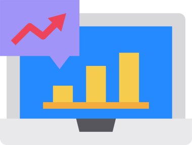 dizüstü bilgisayar çizgisi vektör simgesi.