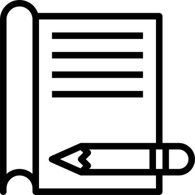 Ofis belgeleri, vektör çizimi