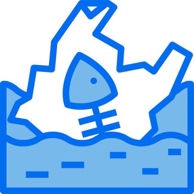 Ekoloji minimalist vektör simgesi