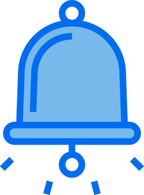 Çan simgesi vektör illüstrasyonu