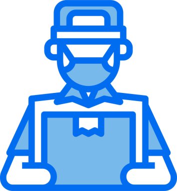 servis minimalist vektör simgesi