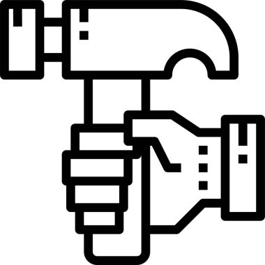 Simge vektör illüstrasyonunu onar