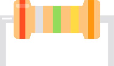 elektronik simge, vektör illüstrasyonu