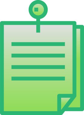 notların vektör illüstrasyonu