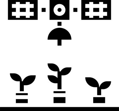 teknoloji simgesi, vektör illüstrasyonu