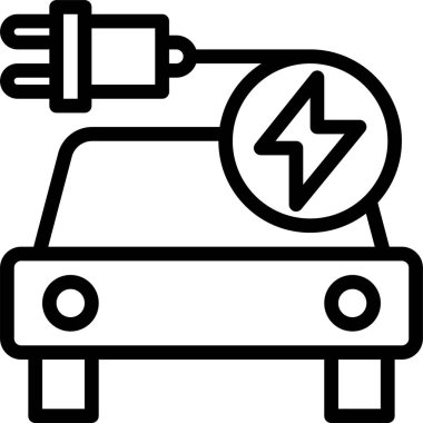 Ekoloji minimalist vektör simgesi