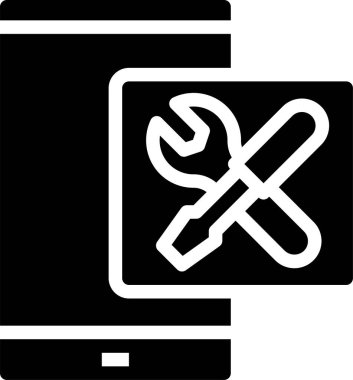 Simge vektör illüstrasyonunu onar