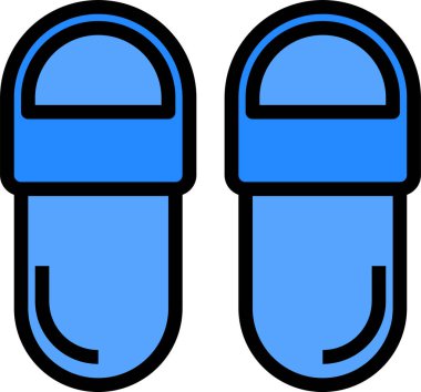 Tek bir izole el çizilmiş simgelerin vektör çizimi