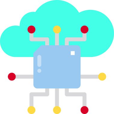 veri teknolojisi yönetim kavramı, vektör illüstrasyonu