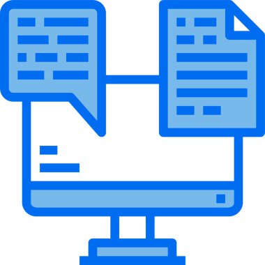 Veritabanı kavramının minimalist vektör simgesi 