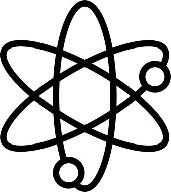 Basit modern fikir simgesi, vektör illüstrasyonu