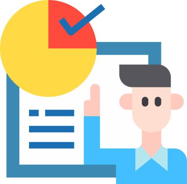 Avatar 'ın minimalist vektör simgesi