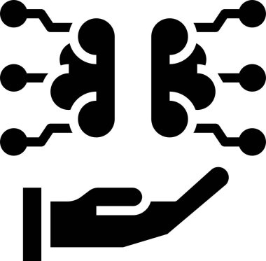 Bilim ve teknoloji çizgi vektör simgesi.