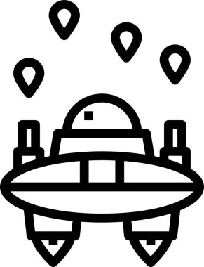 Oyun simgesinin vektör illüstrasyonu