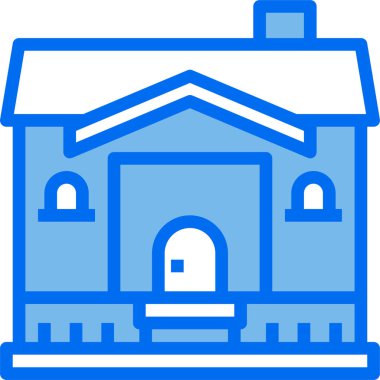 Ev simgesi, vektör illüstrasyonu