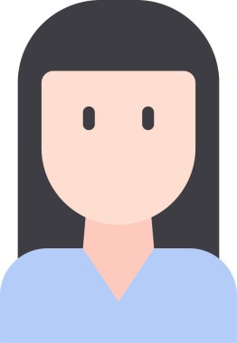 Avatar kişi tasarımı, vektör illüstrasyon eps10 grafiği