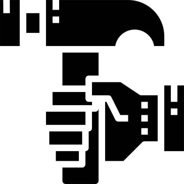 Simge vektör illüstrasyonunu onar