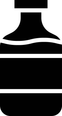 içki şişesi, vektör illüstrasyon 