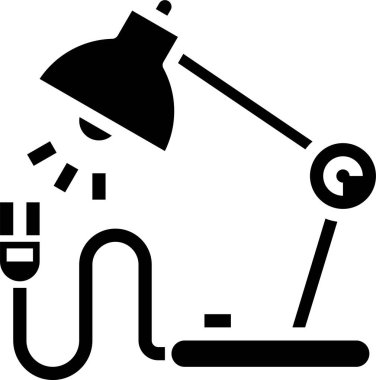 Lamba konseptinin minimalist vektör simgesi