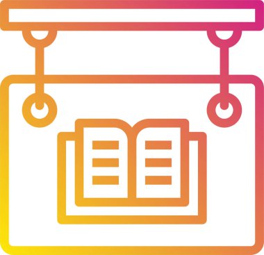 Eğitim minimalist vektör simgesi