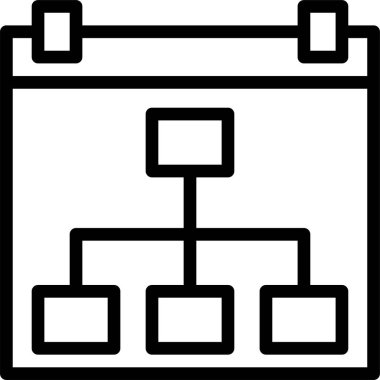 Bilim ve teknoloji çizgi vektör simgesi.