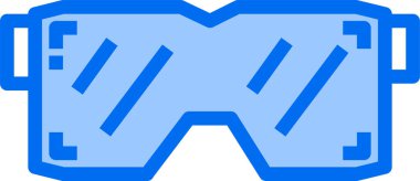 Koruma simgesinin vektör illüstrasyonu