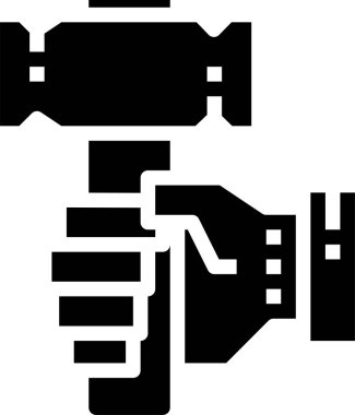 Simge vektör illüstrasyonunu onar