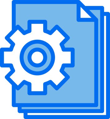 dişli ayarları vektör simgesi