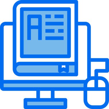 Eğitim minimalist vektör simgesi