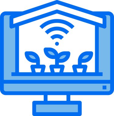 Kablosuz bağlantının basit simgesi, vektör illüstrasyonu