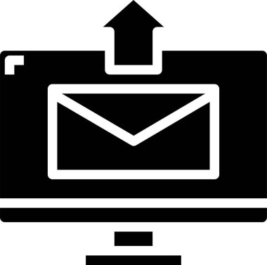 e- posta simgesi vektör illüstrasyonu 