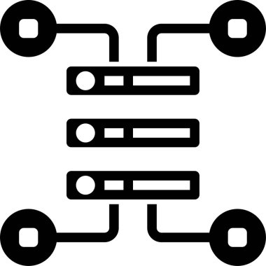 veri teknolojisi yönetim kavramı, vektör illüstrasyonu