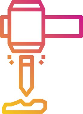 Araç simgesinin vektör illüstrasyonu