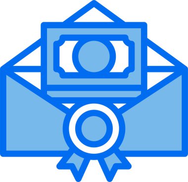 Ödülün minimalist vektör simgesi 