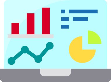 Veritabanı kavramının minimalist vektör simgesi 