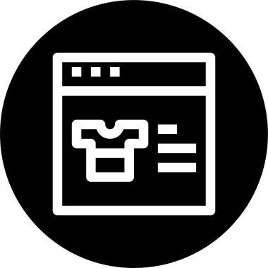 Çevrimiçi alışverişin vektör illüstrasyonu 