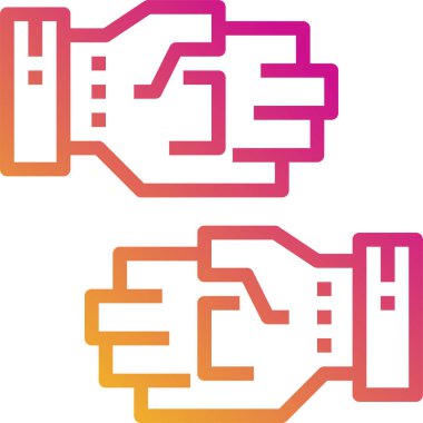 Yapı eldivenleri, vektör illüstrasyonu