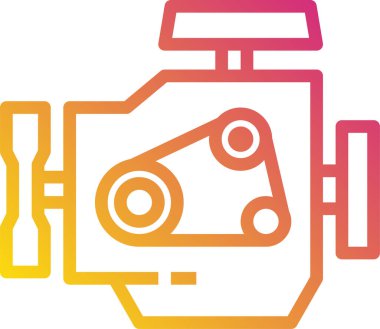 Otomobilin vektör illüstrasyonu