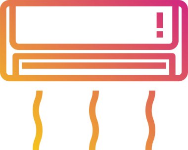 Modern tasarım minimalist vektör simgesi, hava durumu