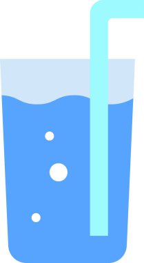 Stil minimalist içecek vektör simgesi