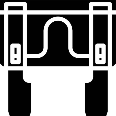 Füzyon elektroniğinin vektör illüstrasyonu