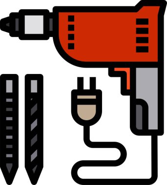 Araç simgesinin vektör illüstrasyonu