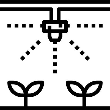 çiftlik simgesi, vektör illüstrasyonu