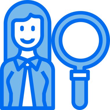 Arama simgesi, vektör illüstrasyonu 