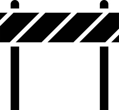 Güvenlik kavramının minimalist vektör simgesi