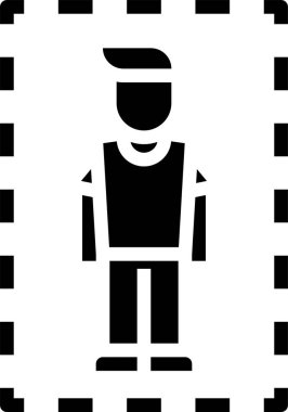 servis simgesi, vektör illüstrasyonu