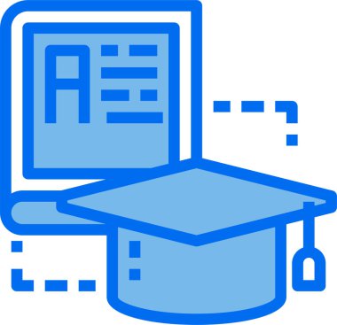 Eğitim minimalist vektör simgesi