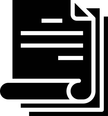 Belge dosyaları vektör illüstrasyonu 