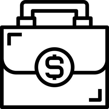 finansal bankacılık düz vektör simgeleri