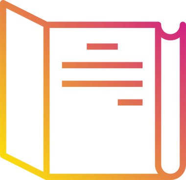 Dizinlerdeki ofis dosyaları, vektör illüstrasyonu